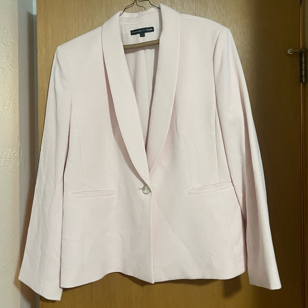 Light Pink Preston and York Blazer